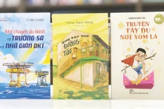 Những tác phẩm dành cho thiếu nhi trong dịp hè của Nhà xuất bản Trẻ. (Ảnh MẠNH HẢO)