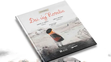 Cuốn sách “Đại úy Rosalie” dày 72 trang, được minh họa bởi họa sĩ Isabelle Arsenault, do dịch giả Bùi Kim Ngân chuyển ngữ.