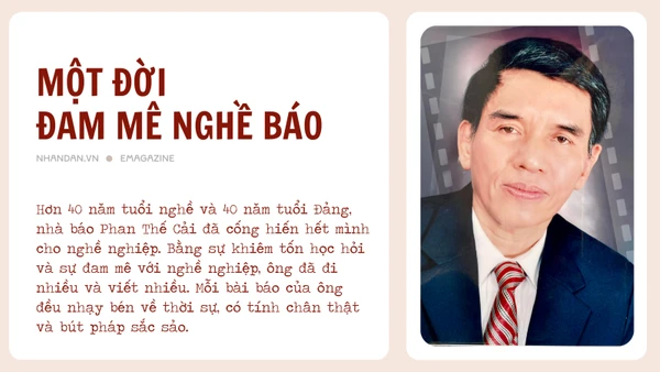 Một đời đam mê nghề báo