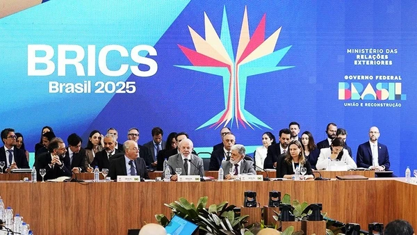 Các nhà lãnh đạo BRICS và đối tác tại Hội nghị thượng đỉnh Brazil năm 2025. (Ảnh: Sputnik Globe)