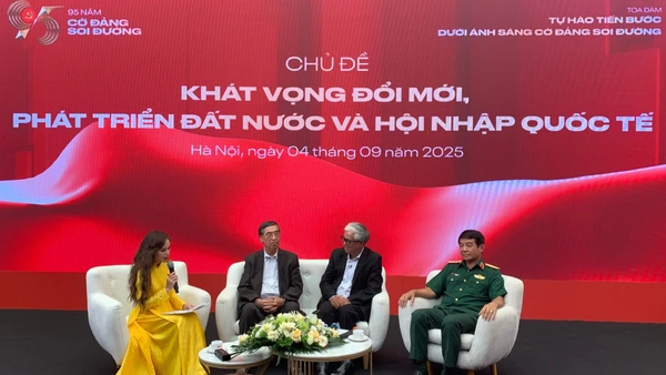 Các diễn giả tham dự Tọa đàm.