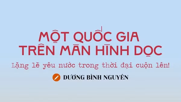 Một quốc gia trên màn hình dọc