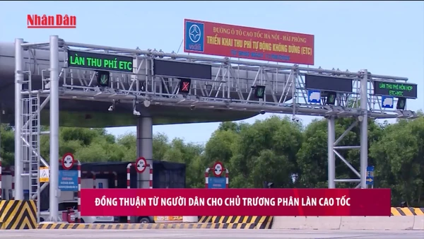 [Video] Đồng thuận từ người dân cho chủ trương phân làn cao tốc