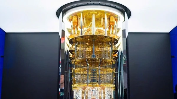 Máy tính lượng tử của IBM. (Ảnh minh họa: IBM)