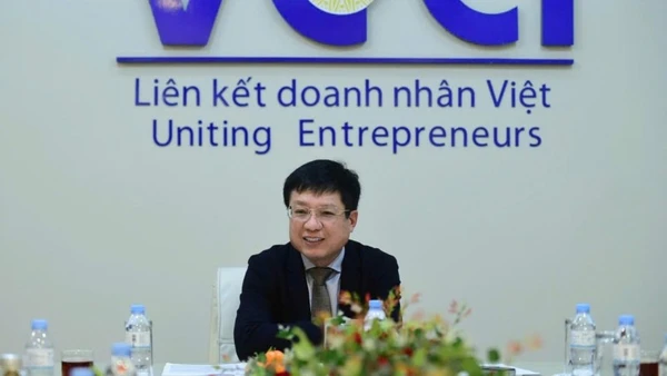 Ông Hồ Sỹ Hùng, Chủ tịch Liên đoàn Thương mại và Công nghiệp Việt Nam (VCCI).