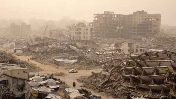 Quang cảnh tại thành phố Gaza. (Ảnh: THX/TTXVN)