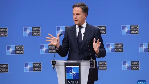 Tổng Thư ký NATO Mark Rutte. (Ảnh: Tân Hoa xã)