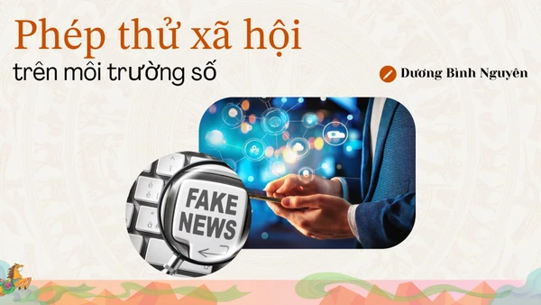 Phép thử xã hội trên môi trường số