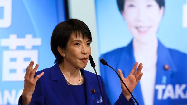 Thủ tướng Nhật Bản Takaichi Sanae. (Ảnh: Tân Hoa xã)