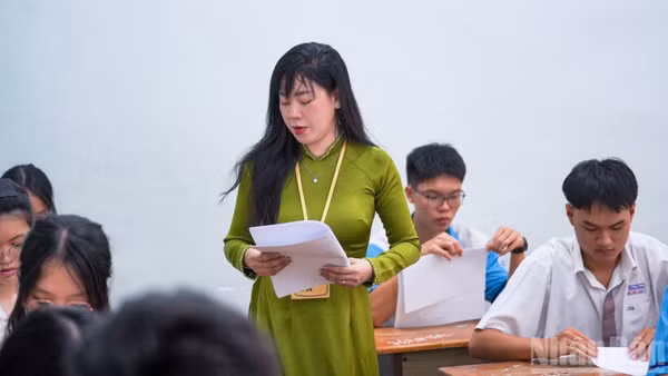 Thí sinh tham dự kỳ thi tốt nghiệp trung học phổ thông năm 2026.