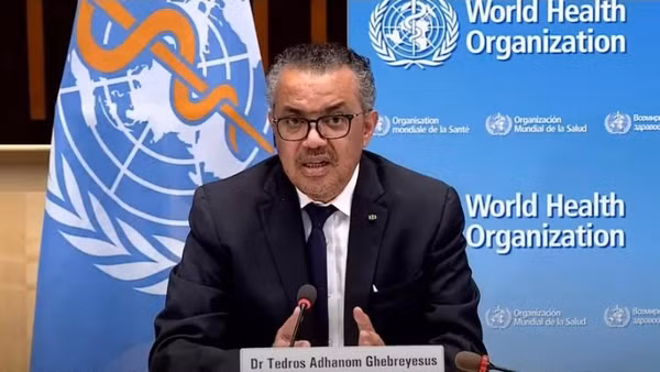 Tổng Giám đốc Tổ chức Y tế thế giới (WHO) Tedros Adhanom Ghebreyesus. (Ảnh: Tân Hoa xã)