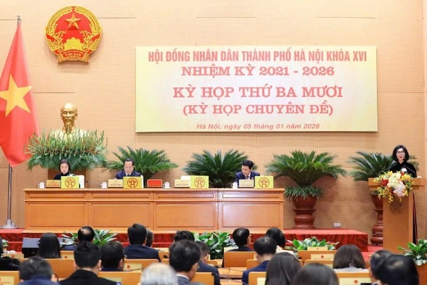 Tại kỳ họp thứ 30 của nhiệm kỳ 2021-2026, Hội đồng nhân dân thành phố Hà Nội đã xem xét nội dung về nhân sự, kiện toàn chức danh chủ chốt.