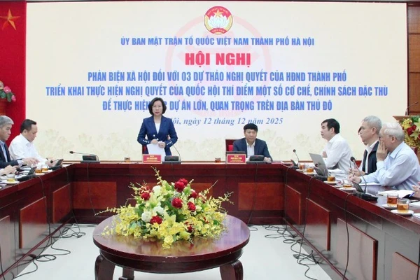 Thực thi Nghị quyết của Quốc hội về cơ chế, chính sách đặc thù giúp Hà Nội tháo gỡ nhiều điểm nghẽn.