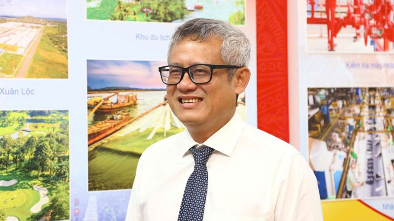 Đồng chí Tạ Quang Trường, Bí thư Đảng ủy, Chủ tịch HĐND xã Xuân Hòa, tỉnh Đồng Nai.