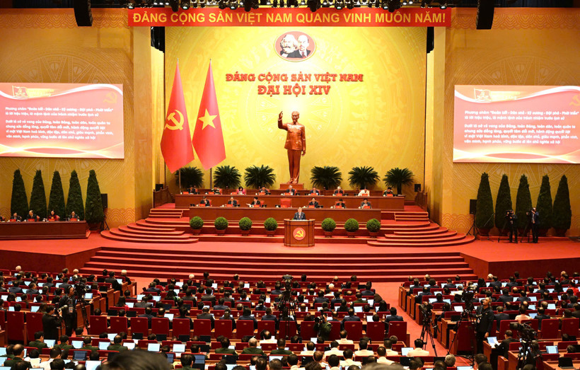 Đại hội XIV của Đảng mở ra chặng đường phát triển mới của đất nước. Ảnh | TRẦN HẢI