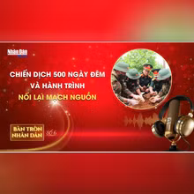Bàn tròn Nhân Dân số 6: Chiến dịch 500 ngày đêm và hành trình nối lại mạch nguồn
