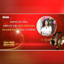 Bàn tròn số 3: “Khoan Sức Dân” - Nhìn từ việc miễn thuế cho Hộ kinh doanh lên 1 tỷ đồng