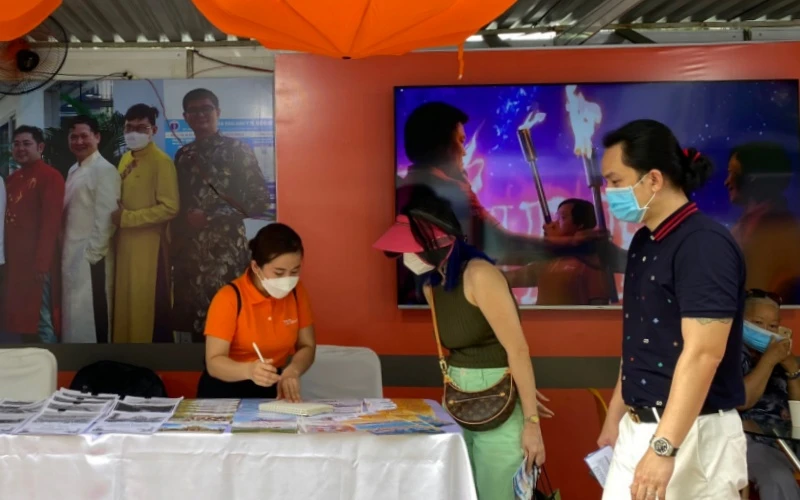 Các đơn vị lữ hành tung ra nhiều tour du lịch hấp dẫn tại Ngày hội Du lịch Thành phố Hồ Chí Minh.