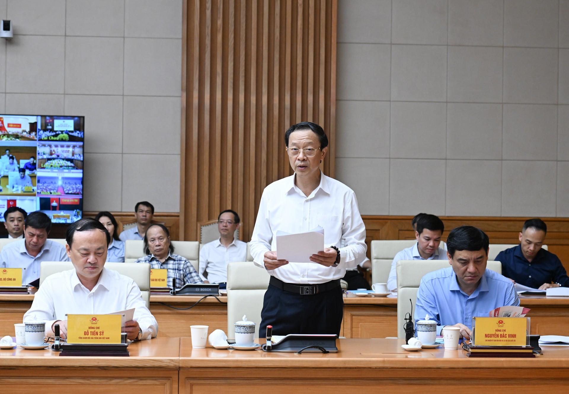 Thứ trưởng Thường trực Bộ trưởng Giáo dục và Đào tạo Phạm Ngọc Thưởng phát biểu tại hội nghị. dsc-1611.jpg