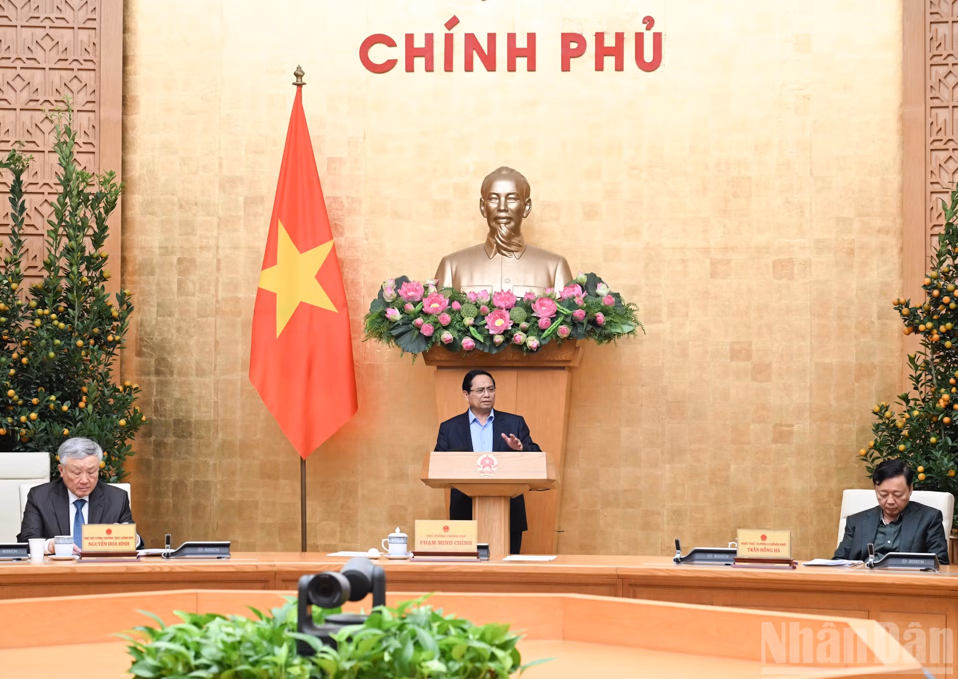 Thủ tướng Phạm Minh Chính chủ trì cuộc họp đánh giá tình hình Tết Nguyên đán Bính Ngọ 2026 và triển khai các nhiệm vụ trọng tâm sau Tết.