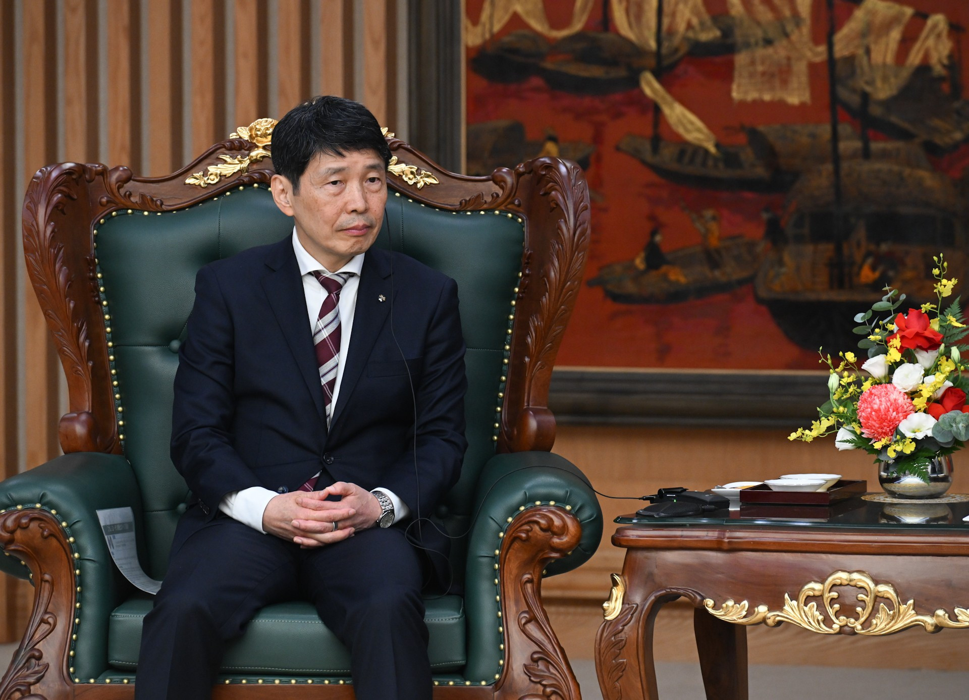 Ông Yamamoto Ichita, Thống đốc tỉnh Gunma (Nhật Bản) phát biểu. dsc-8934.jpg