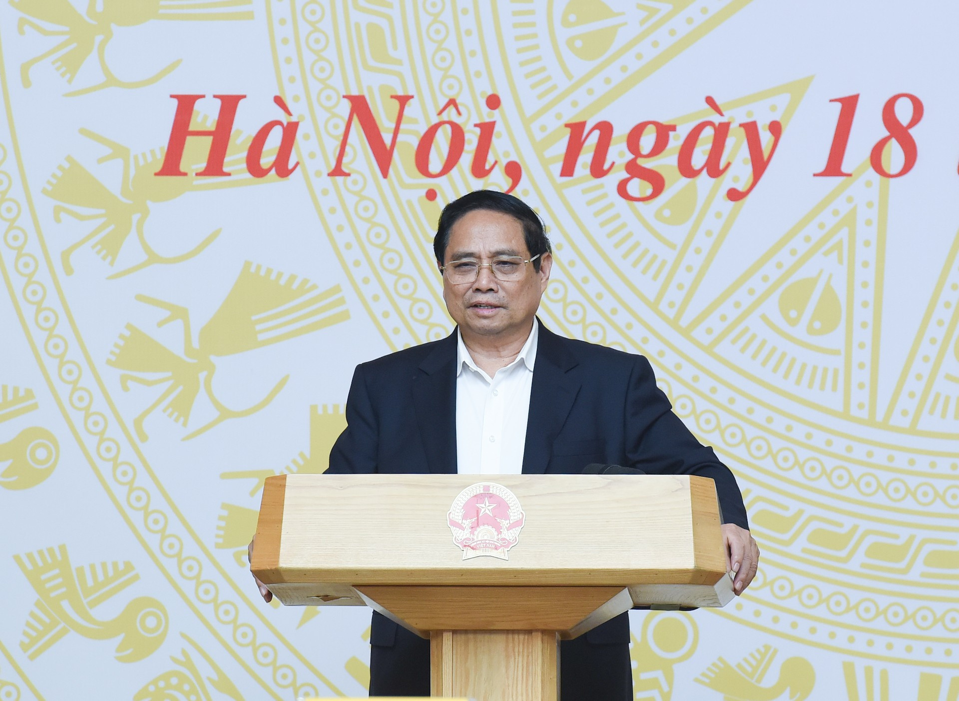 Thủ tướng Phạm Minh Chính chủ trì Hội nghị toàn quốc về công tác tổ chức kỳ thi tốt nghiệp Trung học phổ thông năm 2025. dsc-3283.jpg