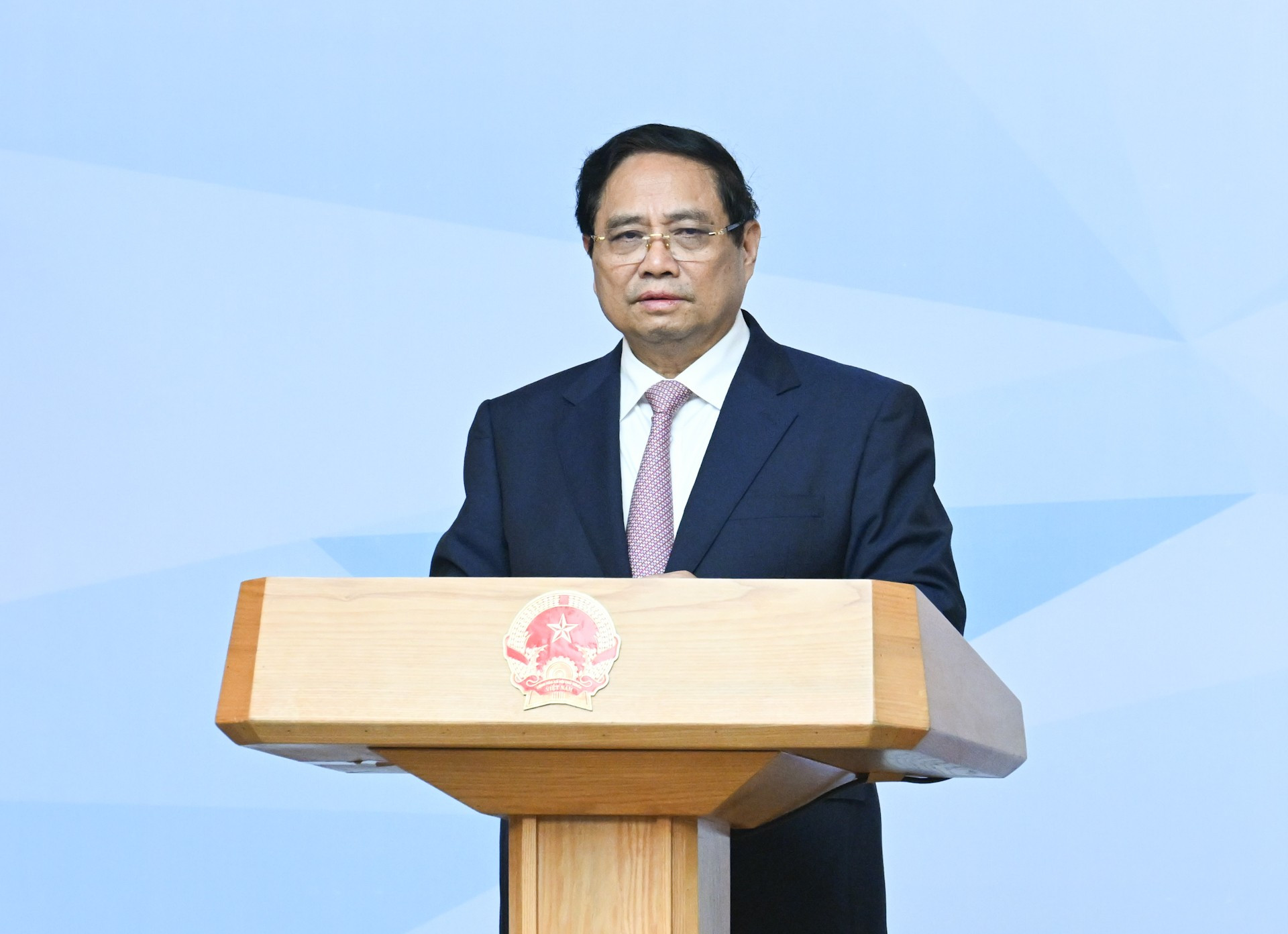 Thủ tướng Phạm Minh Chính phát biểu tại hội nghị. dsc-8765.jpg