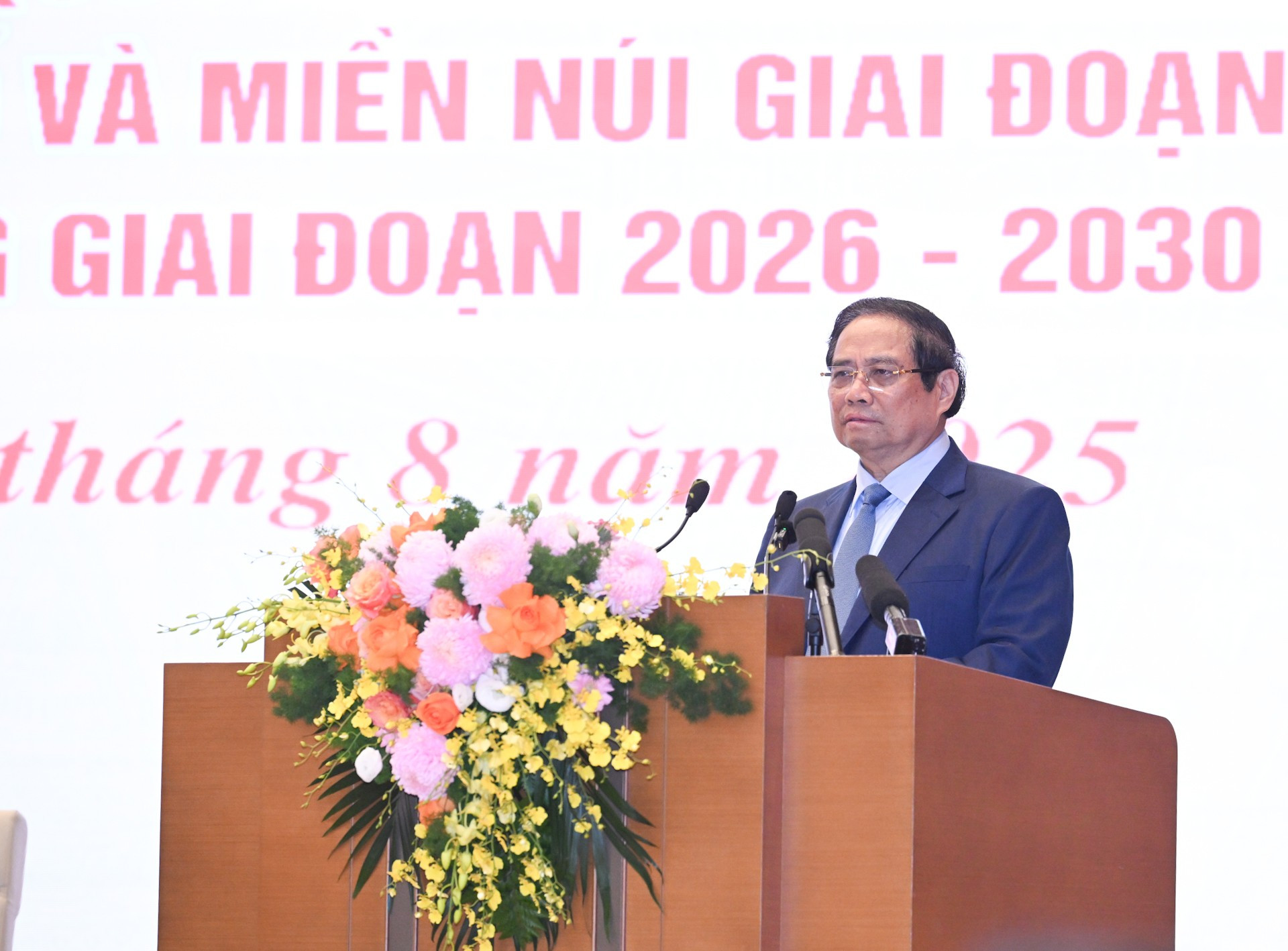 ファム・ミン・チン首相が会議で演説する。 dsc-6735.jpg