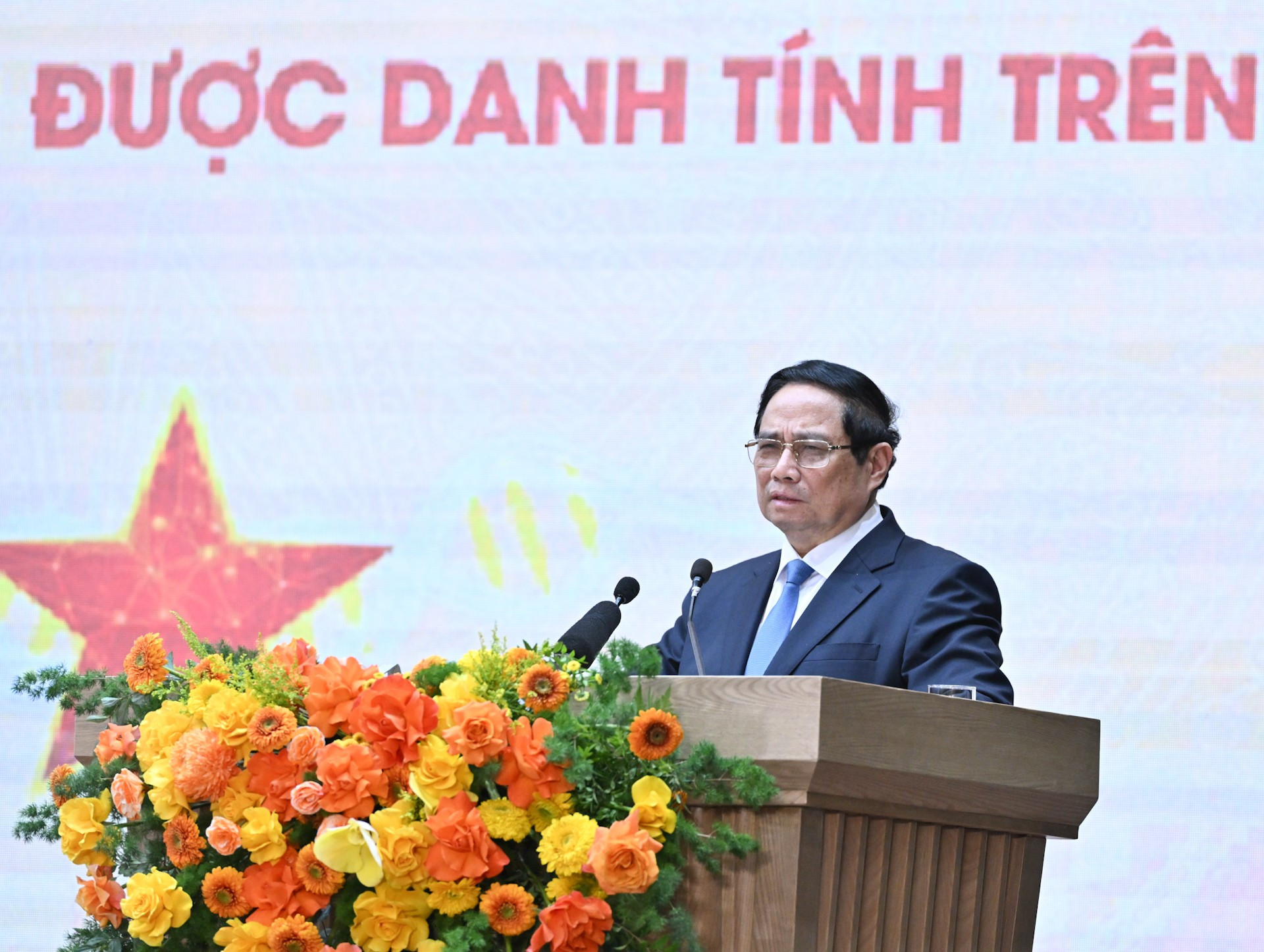 Thủ tướng Phạm Minh Chính phát biểu tại hội nghị. dsc-8403.jpg