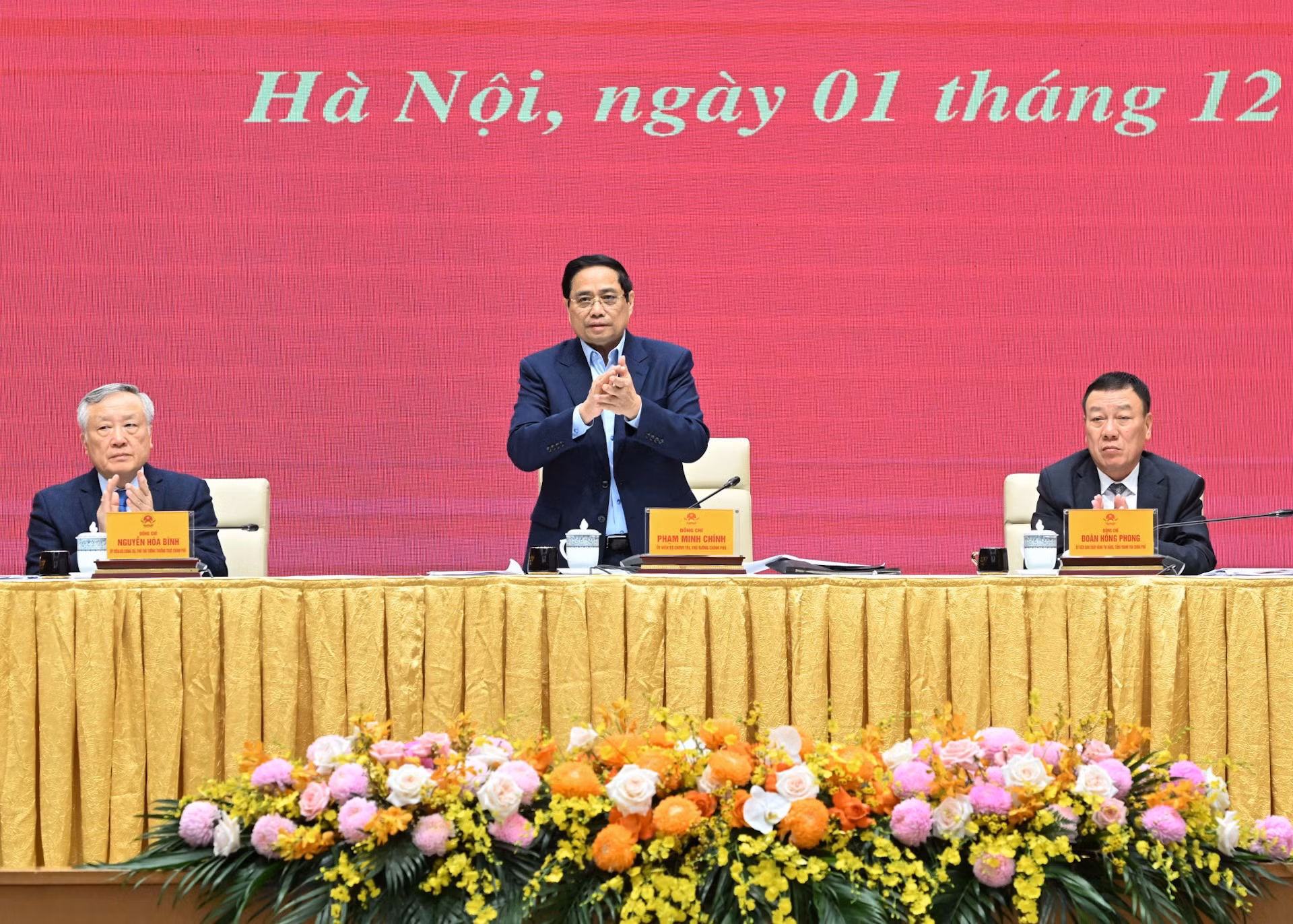 Thủ tướng Phạm Minh Chính chủ trì Hội nghị của Đảng ủy Chính phủ tổng kết công tác phòng, chống tham nhũng, lãng phí, tiêu cực.