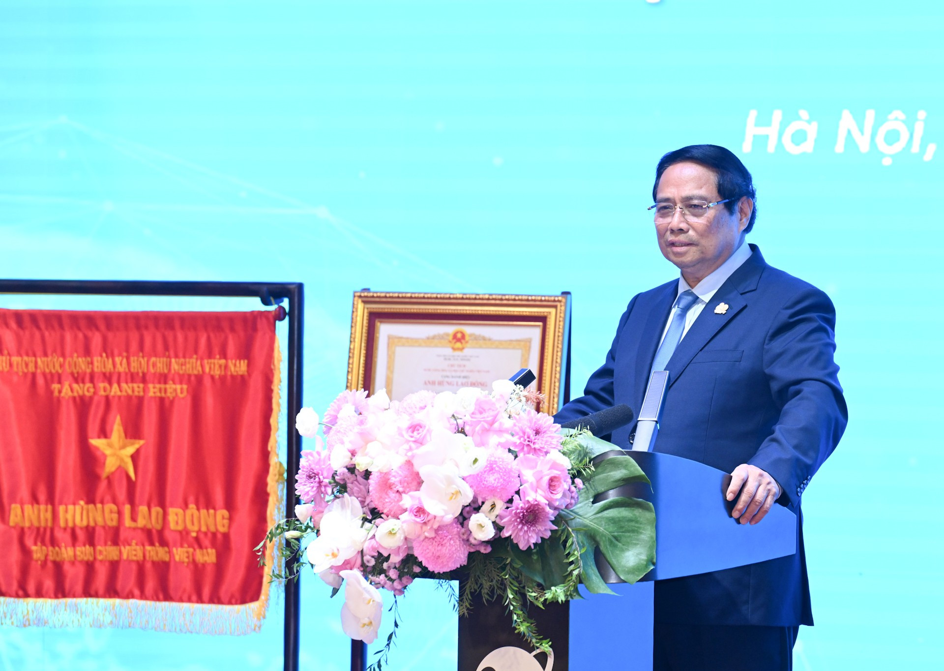 Thủ tướng Phạm Minh Chính phát biểu tại Lễ kỷ niệm. dsc-1721.jpg