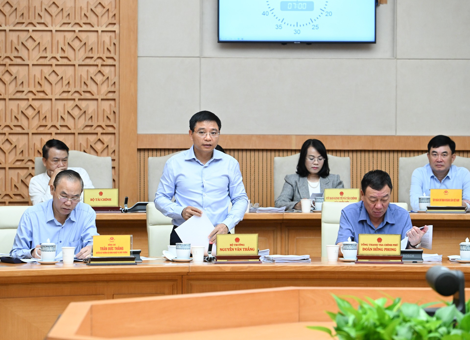Bộ trưởng Tài chính Nguyễn Văn Thắng phát biểu. dsc-0929.jpg