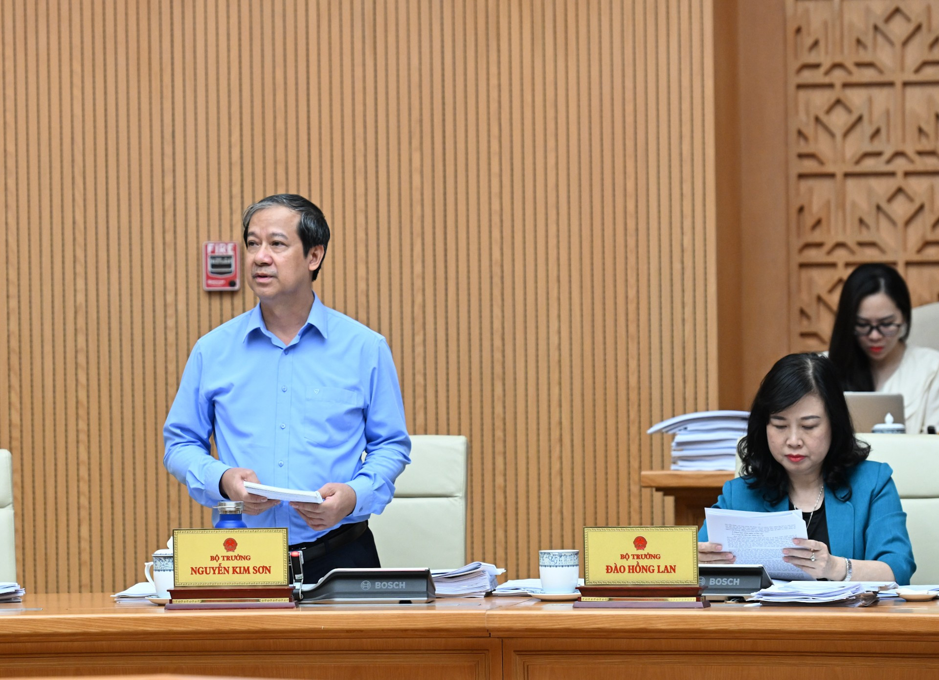 Bộ trưởng Giáo dục và Đào tạo Nguyễn Kim Sơn phát biểu. dsc-0997.jpg