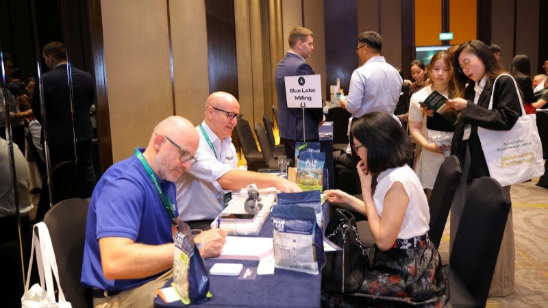 Doanh nghiệp Australia kết nối với các doanh nghiệp Việt Nam. (Ảnh: BTC)