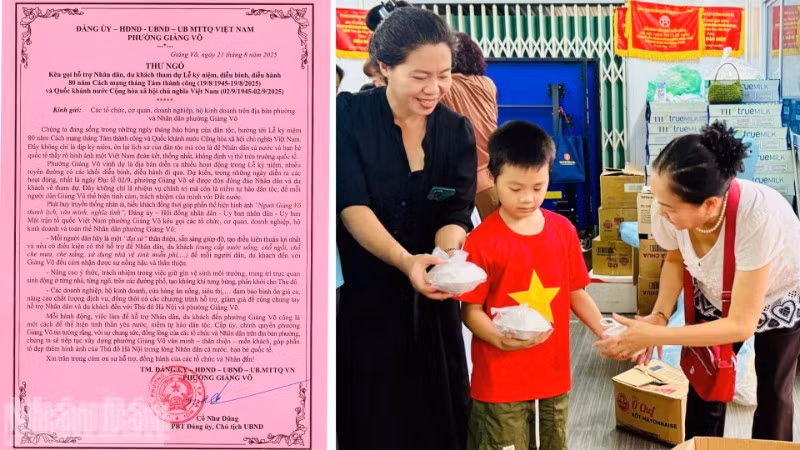 Thư ngỏ từ Giảng Võ: Ai cũng có thể góp sức cho ngày hội non sông