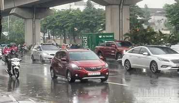 Khu vực Hà Nội có mưa vừa, mưa to và dông. (Ảnh minh họa: Đ.T)