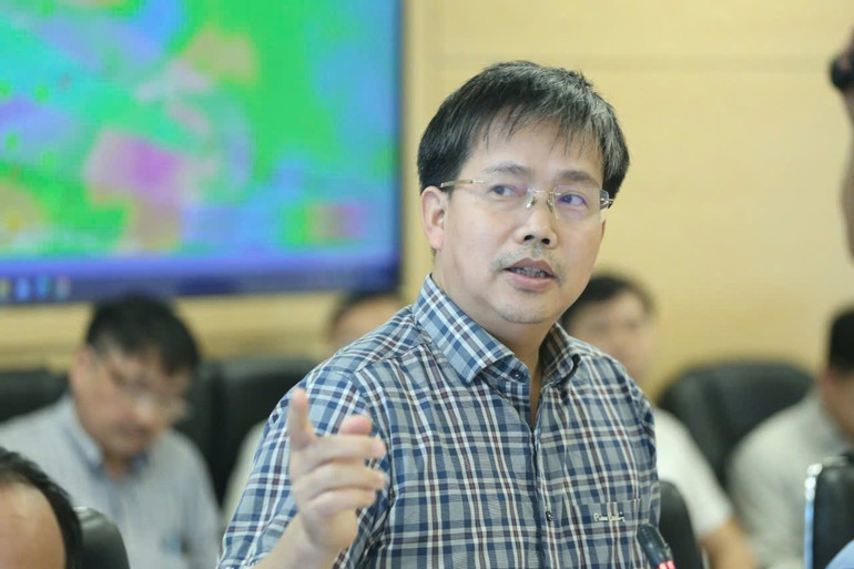 Ông Mai Văn Khiêm, Giám đốc Trung tâm Dự báo khí tượng thủy văn quốc gia. z7166568289049-479f673078317709327a4aed0055691c.jpg