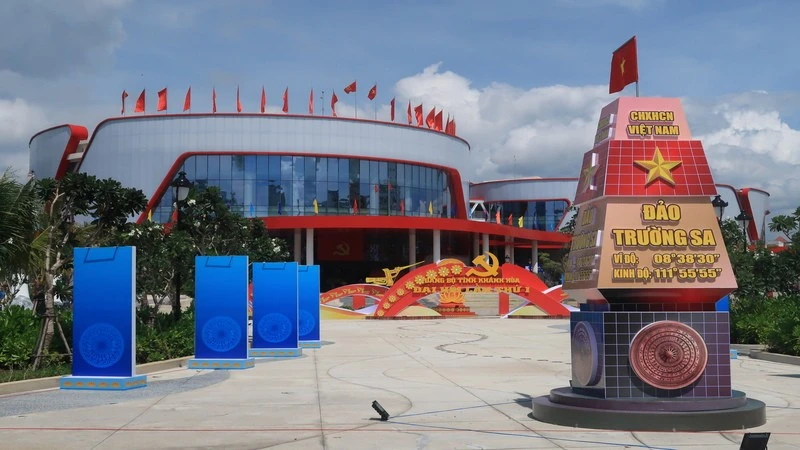 Cung văn hóa thiếu nhi tỉnh Khánh Hòa, nơi diễn ra Đại hội đại biểu Đảng bộ tỉnh Khánh Hòa lần thứ I, nhiệm kỳ 2025-2030. (Ảnh: PHONG NGUYÊN) 