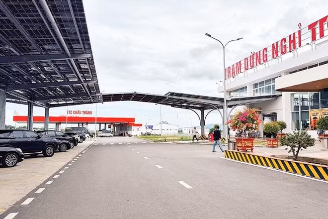 Trạm dừng nghỉ Km 205 (dự án thành phần Vĩnh Hảo-Phan Thiết).