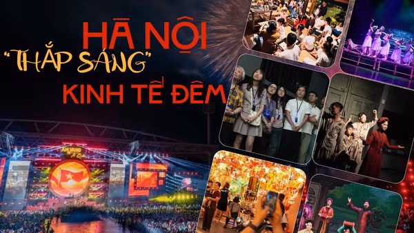 Hà Nội “thắp sáng” kinh tế đêm
