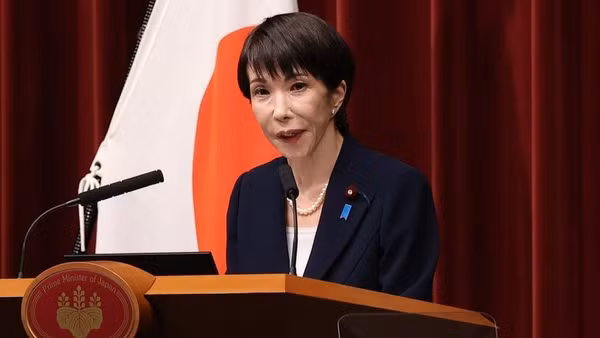 Thủ tướng Nhật Bản Takaichi Sanae. (Ảnh: Xinhua)