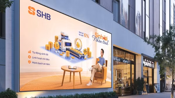 SHB ra mắt tính năng "Sinh lời nhàn tênh", giúp khách hàng tối ưu dòng tiền nhàn rỗi, gia tăng hiệu quả sinh lời. (Ảnh: SHB)