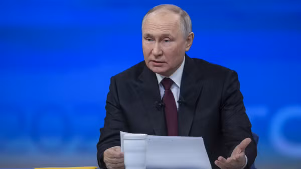 Tổng thống Nga Vladimir Putin. (Ảnh: THX)