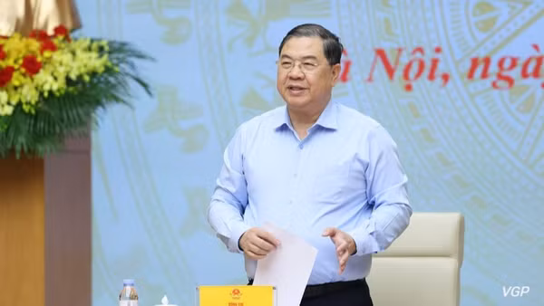 Phó Thủ tướng Thường trực Chính phủ Phạm Gia Túc phát biểu tại Phiên họp thứ nhất của Ủy ban quốc gia về an ninh hàng không và tạo thuận lợi hàng không. (Ảnh: chinhphu.vn/Phương Nguyên)