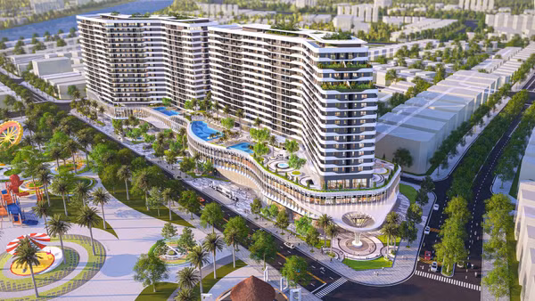 Chương trình “Mua nhà trúng nhà-Nhân đôi tổ ấm” áp dụng cho căn hộ Diamond Sky. (Ảnh: VP)