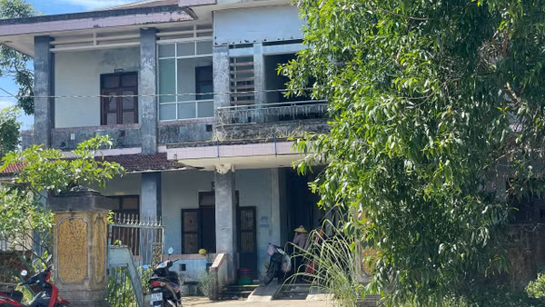 Hiện trường vụ án tại trụ sở phường Đông Thanh, thành phố Đông Hà (cũ).