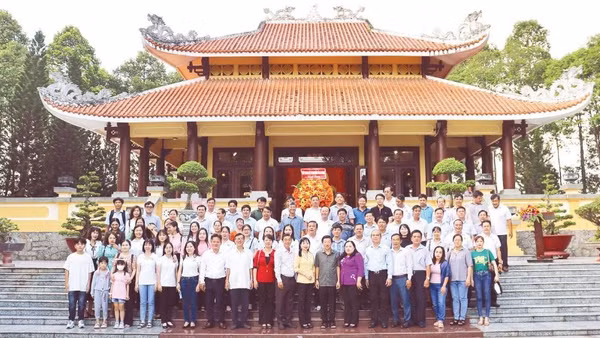 Khu lưu niệm Chủ tịch Tôn Đức Thắng - địa chỉ đỏ giáo dục truyền thống cách mạng.