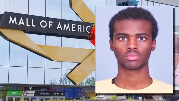 Chân dung Mohamud (bên phải) và nơi y định tấn công. Ảnh: FOXNEWS