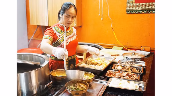 Phở Ngô Sapa. Ảnh: NAM NGUYỄN