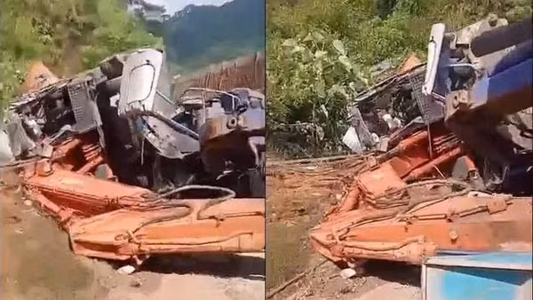 Hiện trường vụ tai nạn. (Ảnh: CTV)